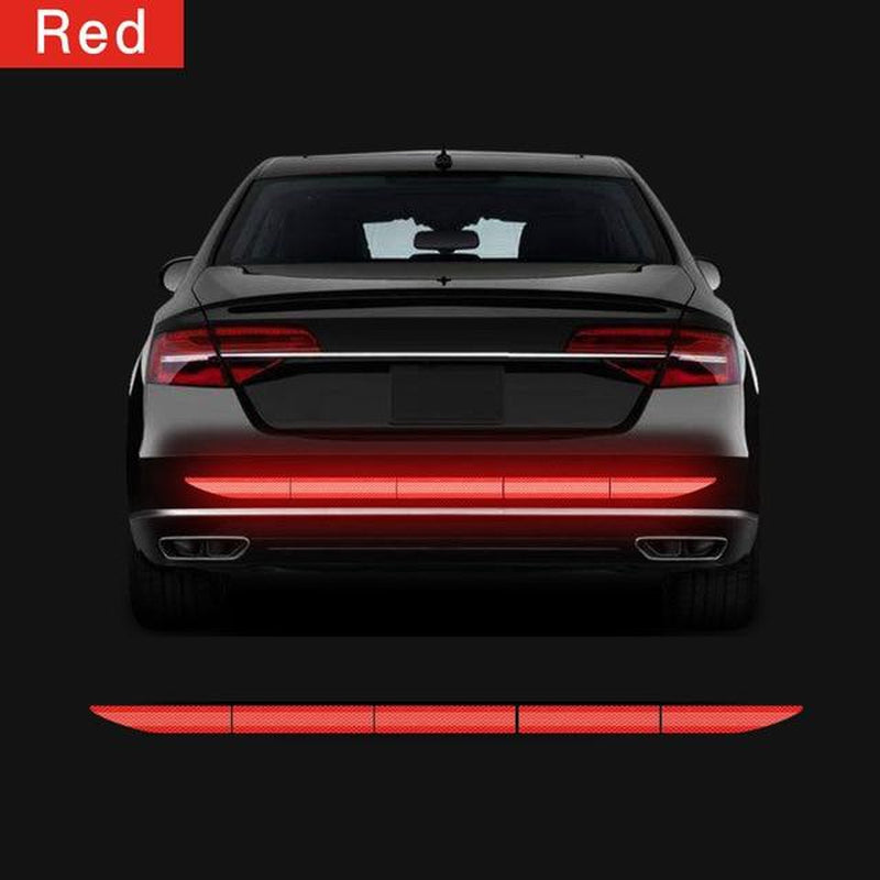High-visibility reflective sticker set for cars