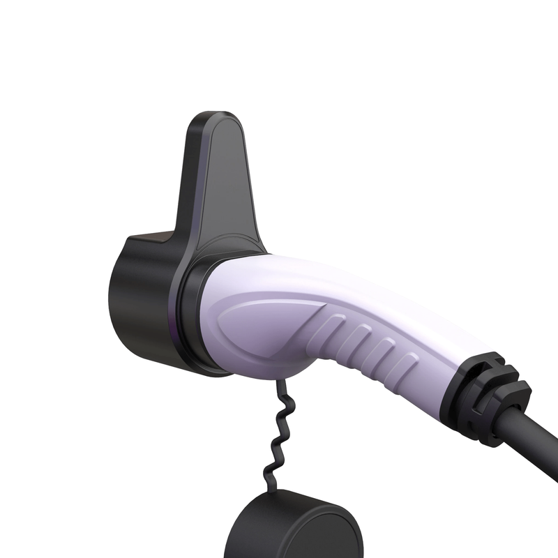 Electric vehicle charger holder ABS plastic construction