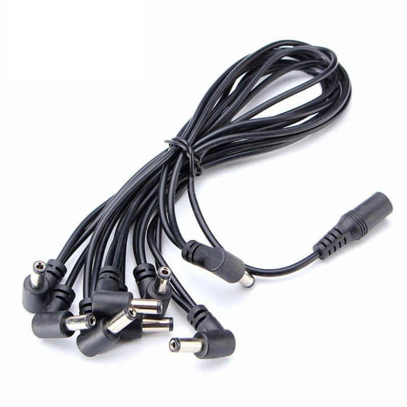 Multi-plug daisy chain power splitter for LED strips