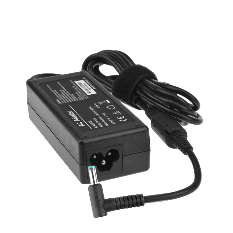 HP Dell compatible 45W laptop charger adapter packaging