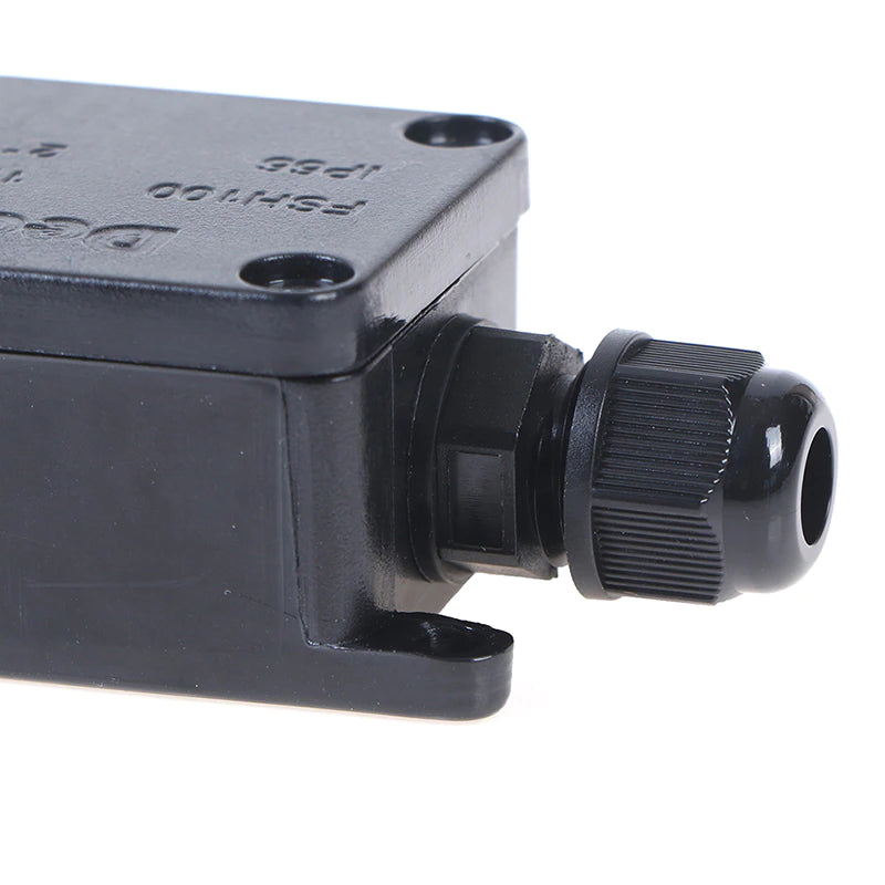 2 Way IP66 Outdoor Waterproof Cable Connector Junction Box With Terminal Block