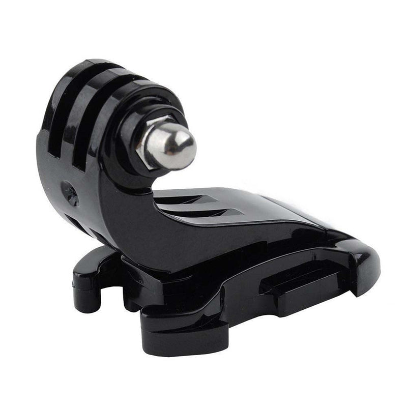 GoPro mounting hardware components laid out