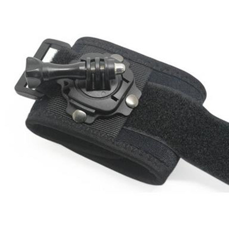 GoPro wrist strap mount angle adjustment detail