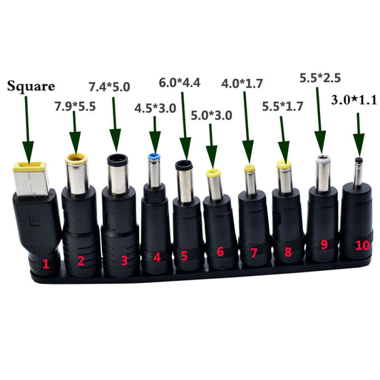 DC Plug adapter - single or complete sets