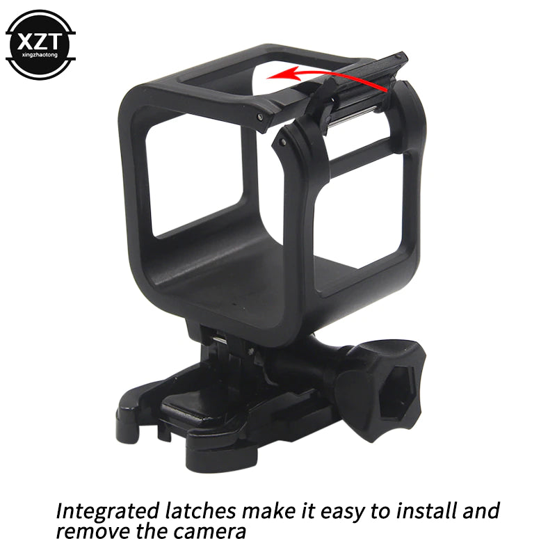 GoPro Session frame showing mounting points and design