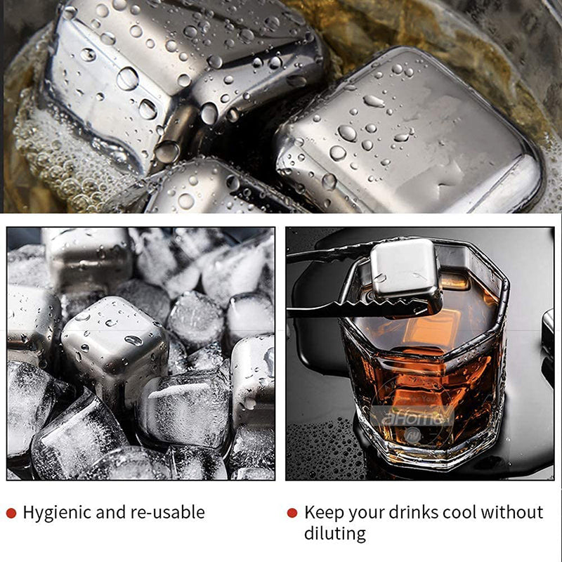 Whiskey stones gift set packaging