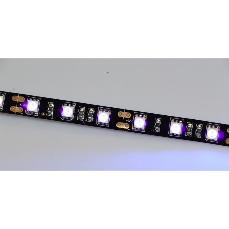 UV LED strip 12V 60LED/m with self-adhesive backing tape