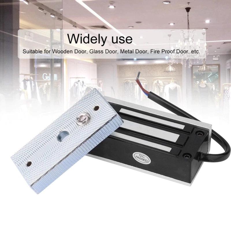 Cabinet lock with hanging panel and mounting hardware