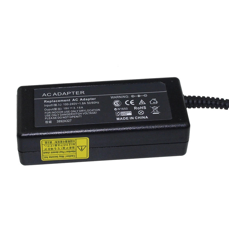 Samsung 60W 19V 3.16A Compatible Monitors - 5.5x3.0mm connector w/centre pin