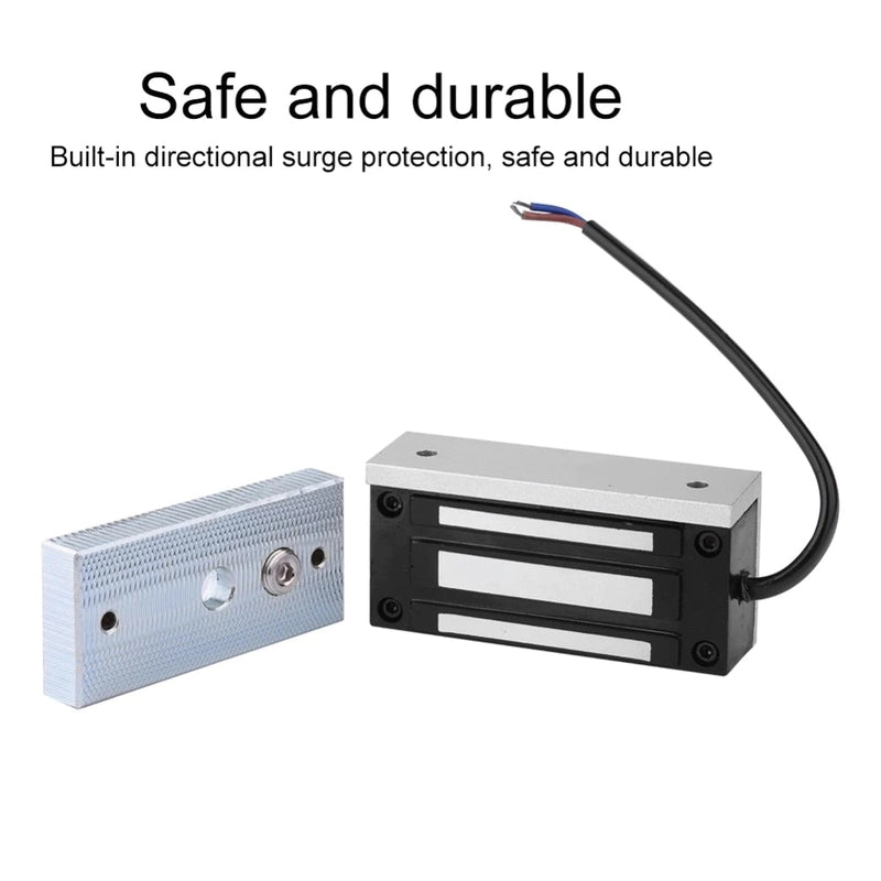 Magnetic door lock installed on cabinet drawer