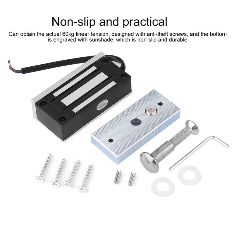 12V drawer lock with anti-theft screws and zinc plating