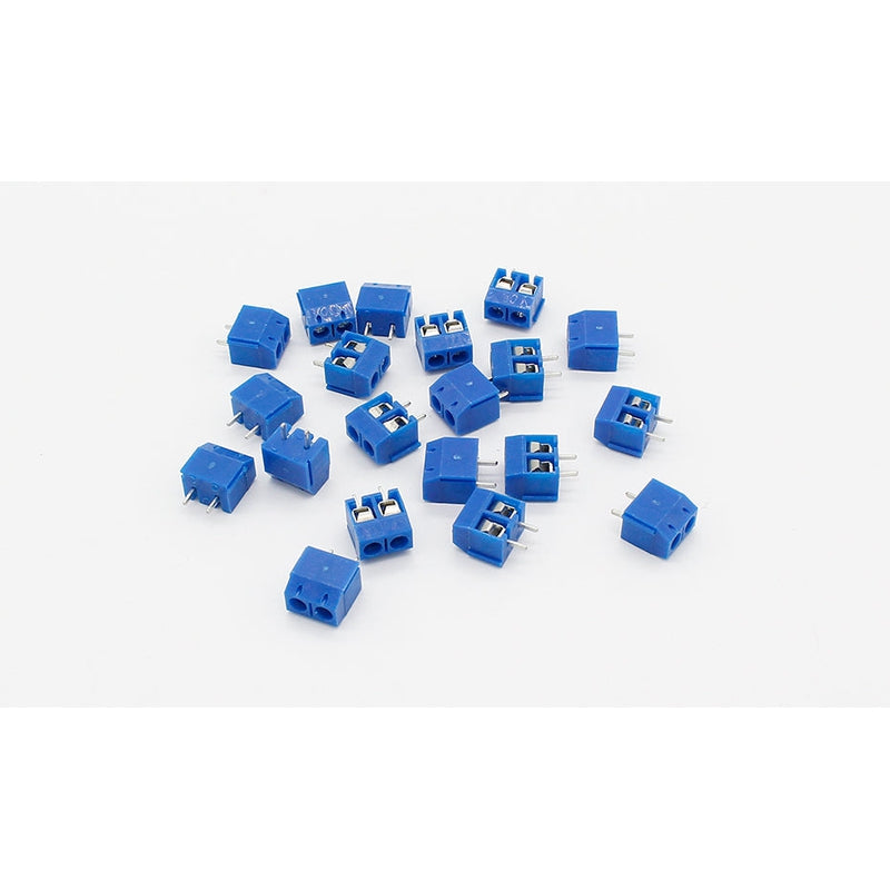 KF301-2P 2 pin screw terminal block 5.0mm pitch PCB connector