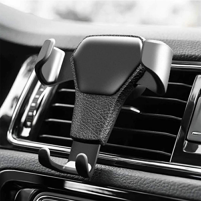 Phone holder showing compatible phone size range