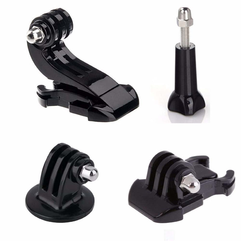 GoPro mounting hardware kit with quick release buckles and tripod adapter