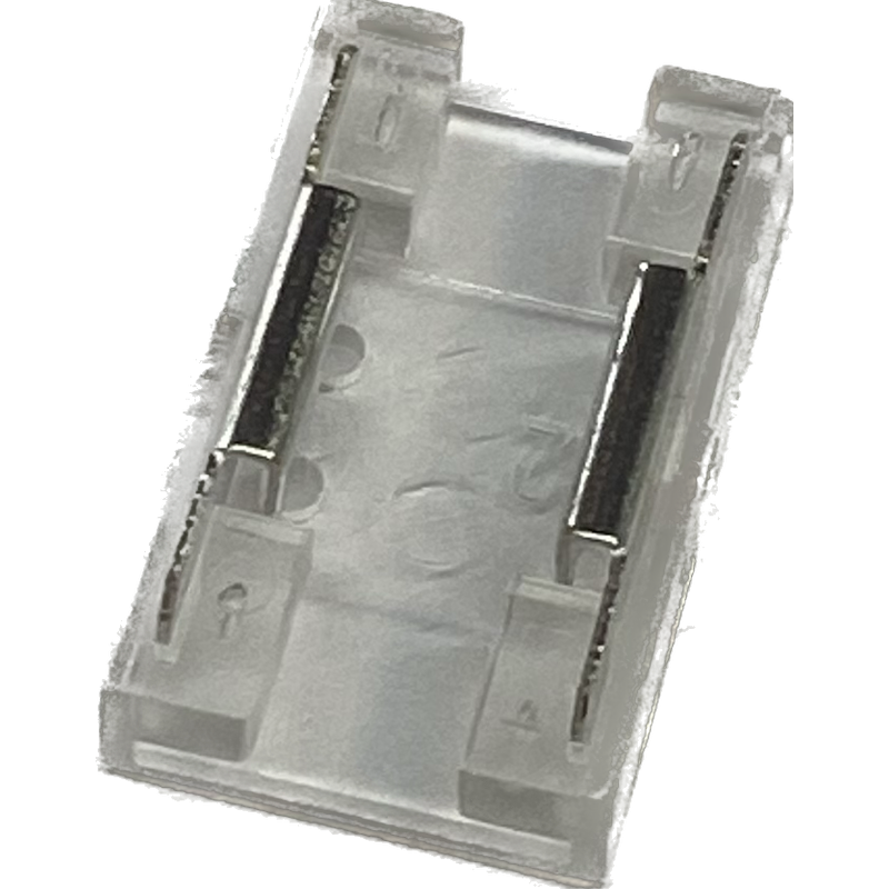 COB LED strip connector installation example
