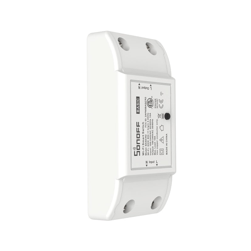 Sonoff Basic R2 WiFi switch dimensions and specifications