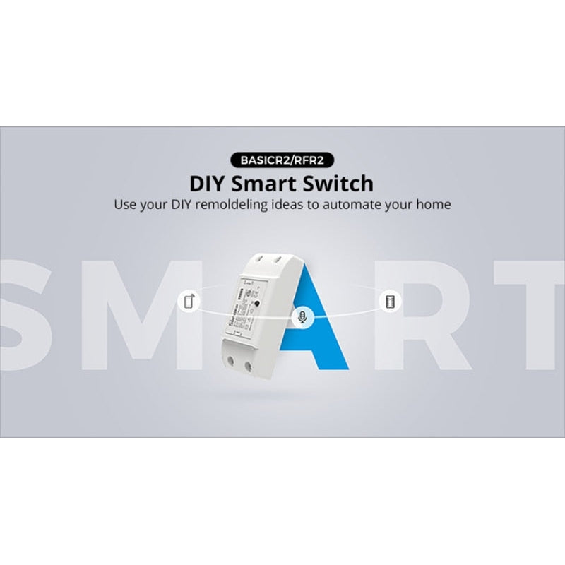 Sonoff Basic R2 smart switch internal components