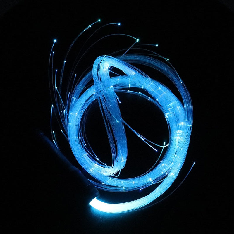 LED Fiber Optic Whip inch Swivel Dance Festival