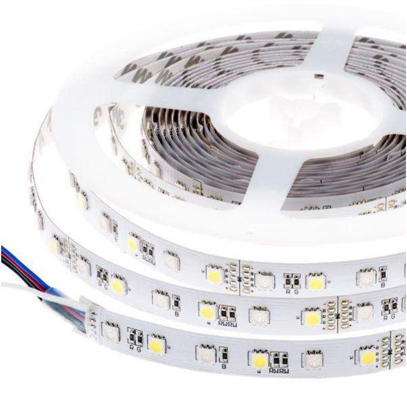 LED strip close-up showing chip quality