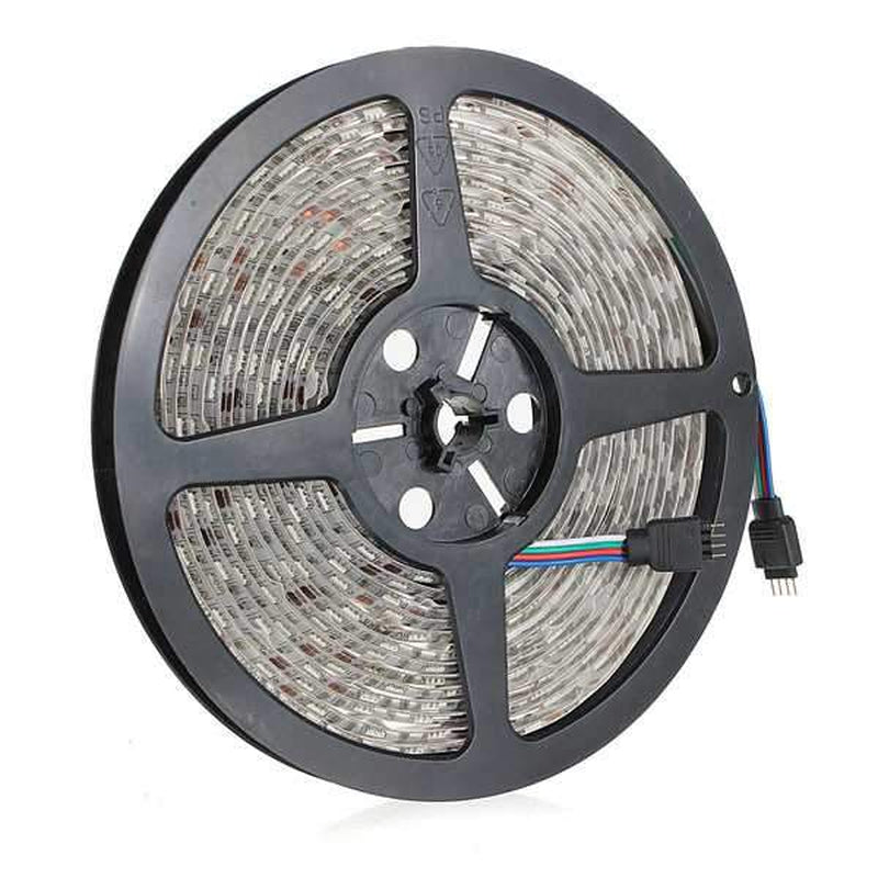 Flexible LED strip with adhesive backing