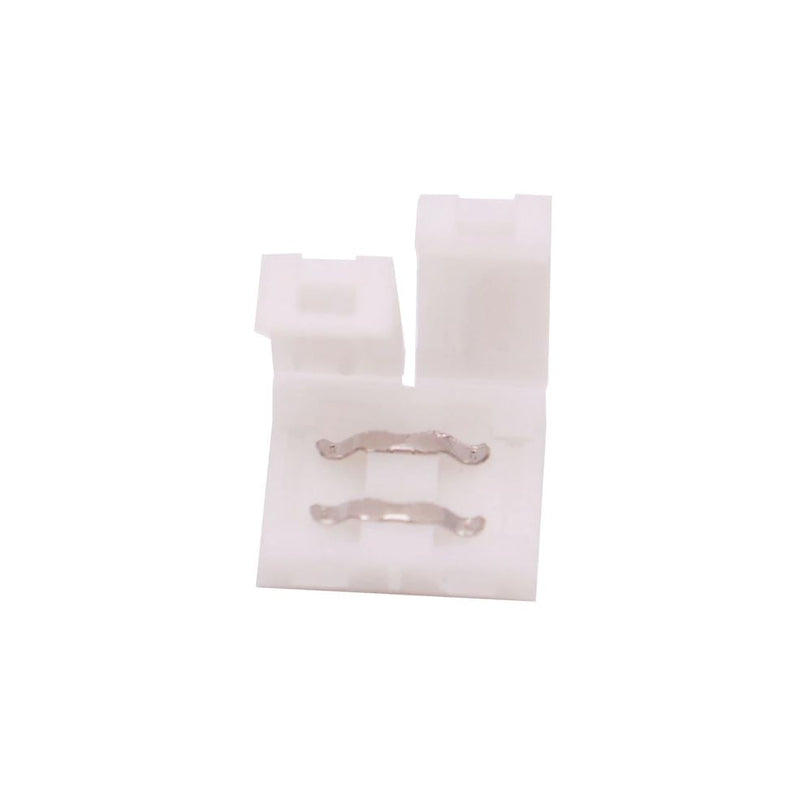 LED strip connector T-shape and L-shape configurations