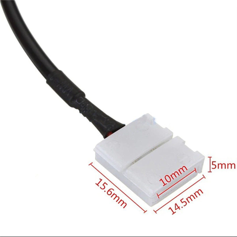 LED strip to DC socket (female) quick connector-Sparts NZ