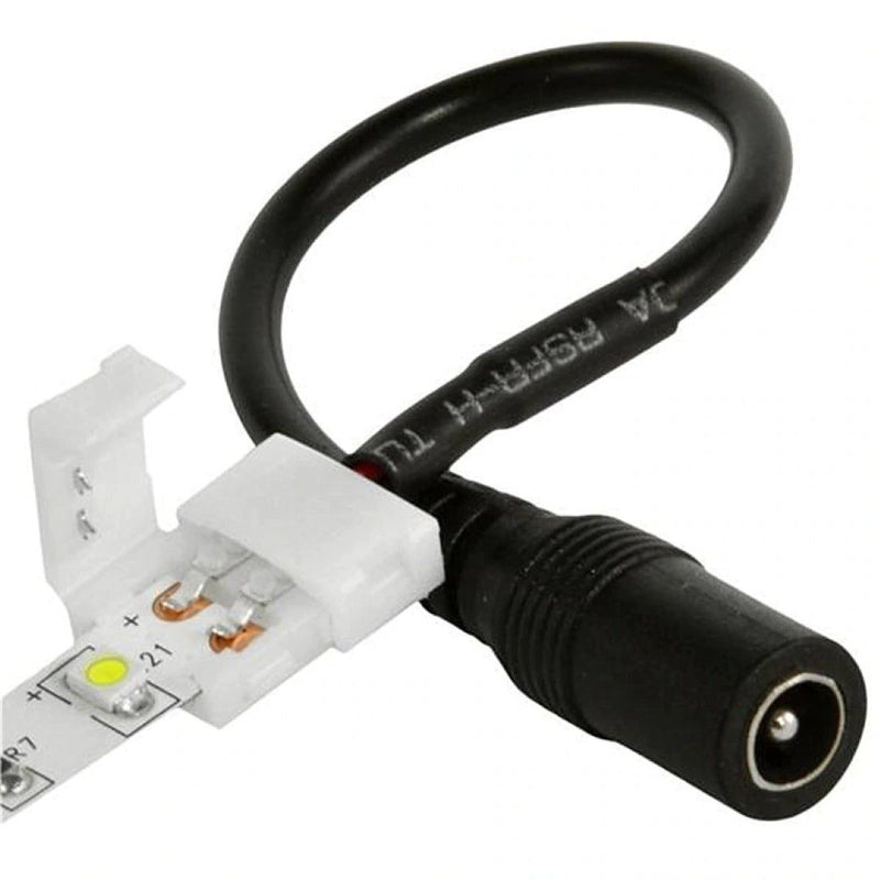 LED strip to DC socket (female) quick connector-Sparts NZ
