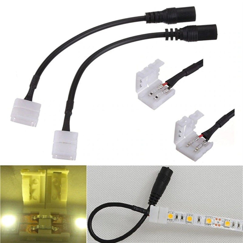 LED strip to DC socket (female) quick connector-Sparts NZ