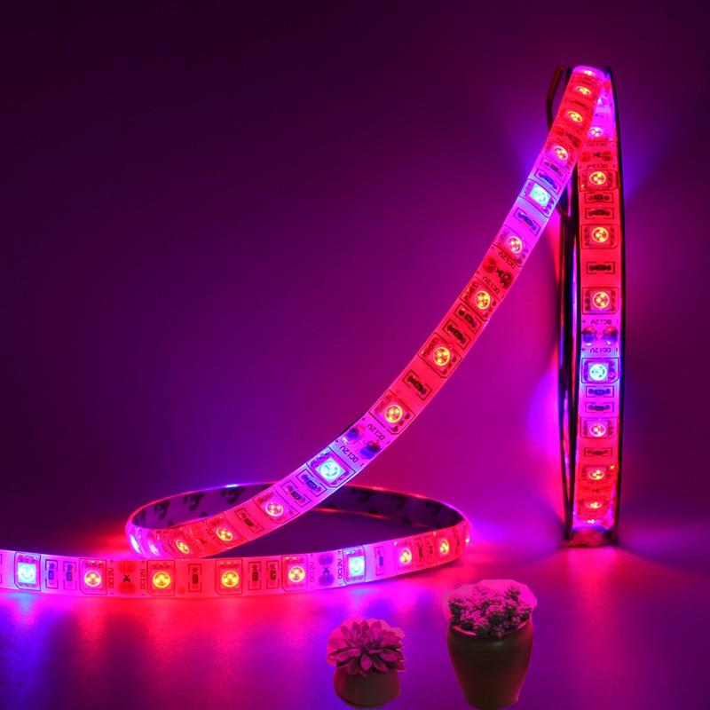 USB powered LED grow light strip for greenhouse use