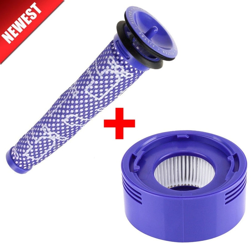 Pre Filter and HEPA Post Motor Filter Kit for Dyson V7 V8 Vacuum Cleaner