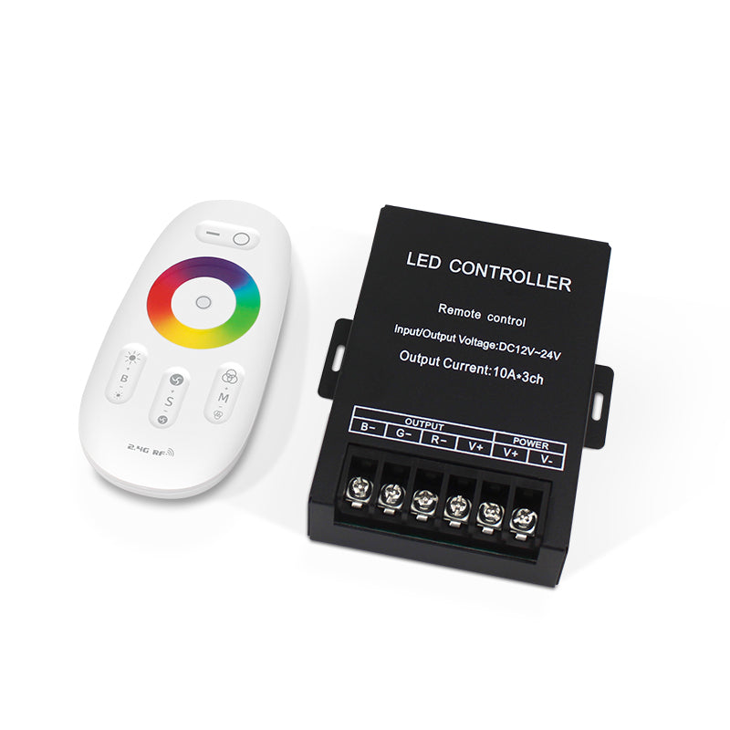 2.4G Full Touch RGB LED Controller with wireless remote control