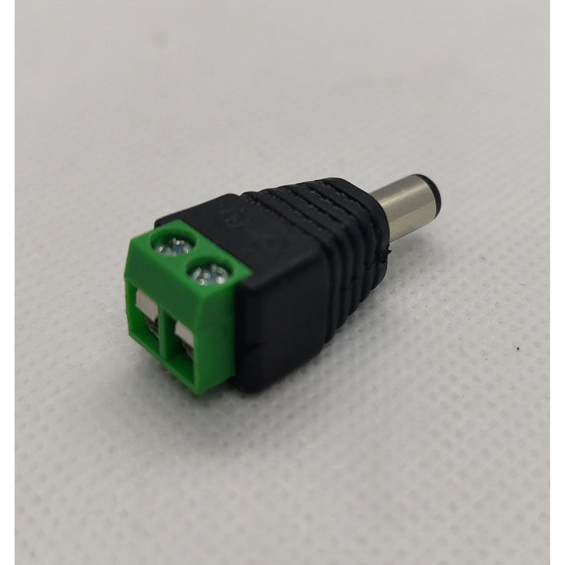 DC barrel connector 5.5mm quick connect no solder required