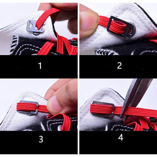 Metal Lazy Shoe Lace Anchors x 4 pack-Sparts NZ