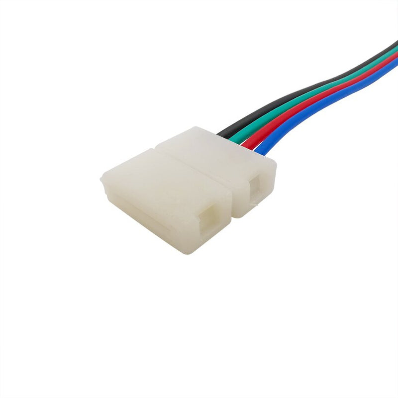 15cm RGB LED strip quick connector with female socket detail