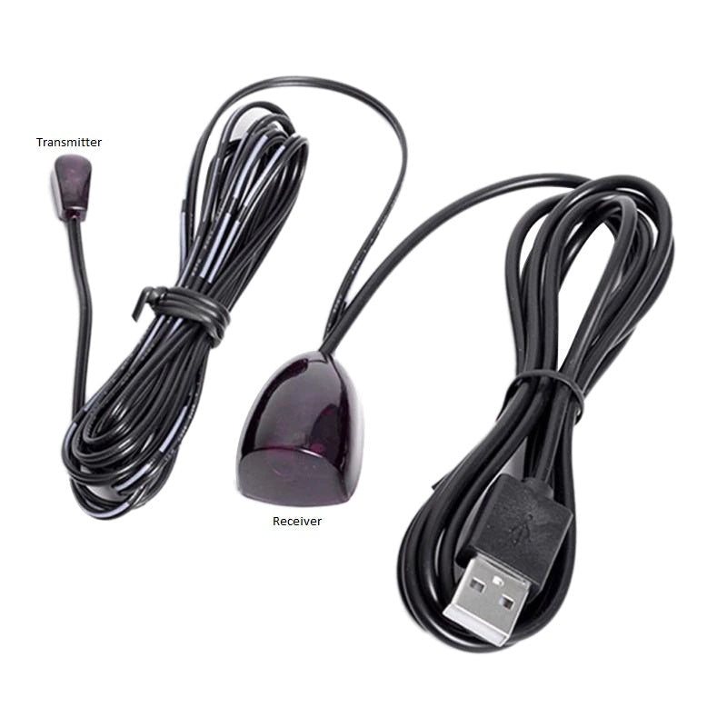 IR Remote Control Extender Repeater Kit with USB power and cables