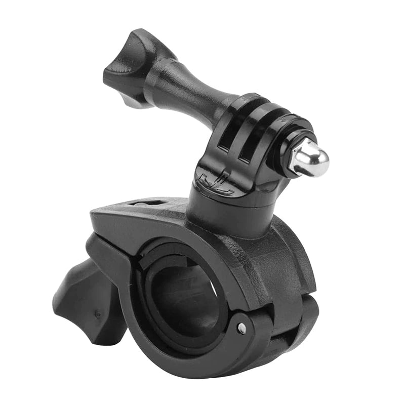 GoPro handlebar mount with 360 degree rotation for bikes and motorcycles