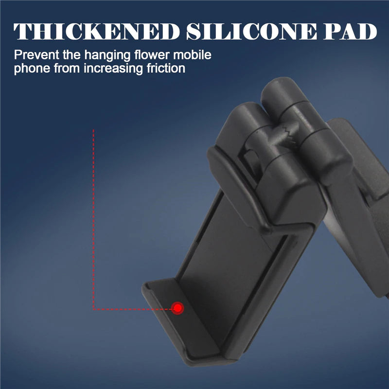 Versatile phone clip for luggage handles and equipment