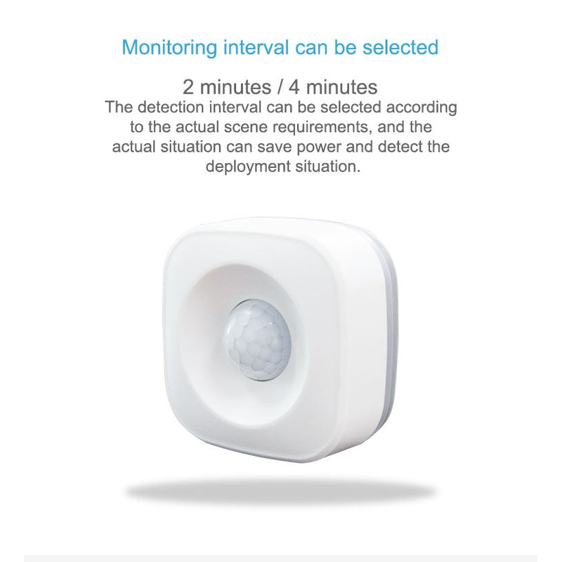 WiFi smart motion detector for home security automation