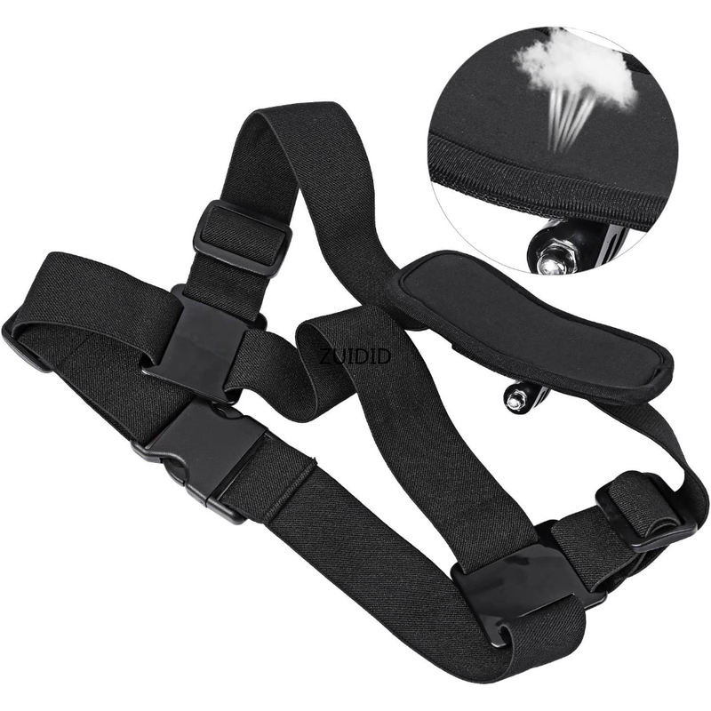 360° Shoulder Strap Mount Harness compatible with GoPro Hero cameras