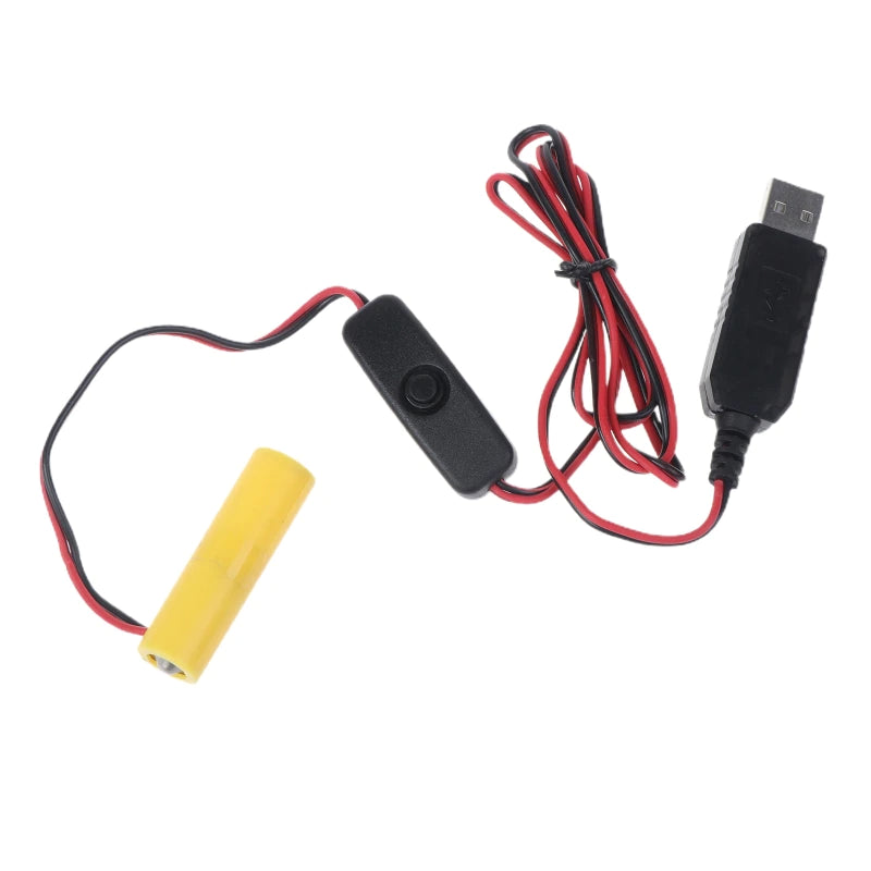USB to 1.5V AA Battery Eliminator Replace 1 AA Batteries