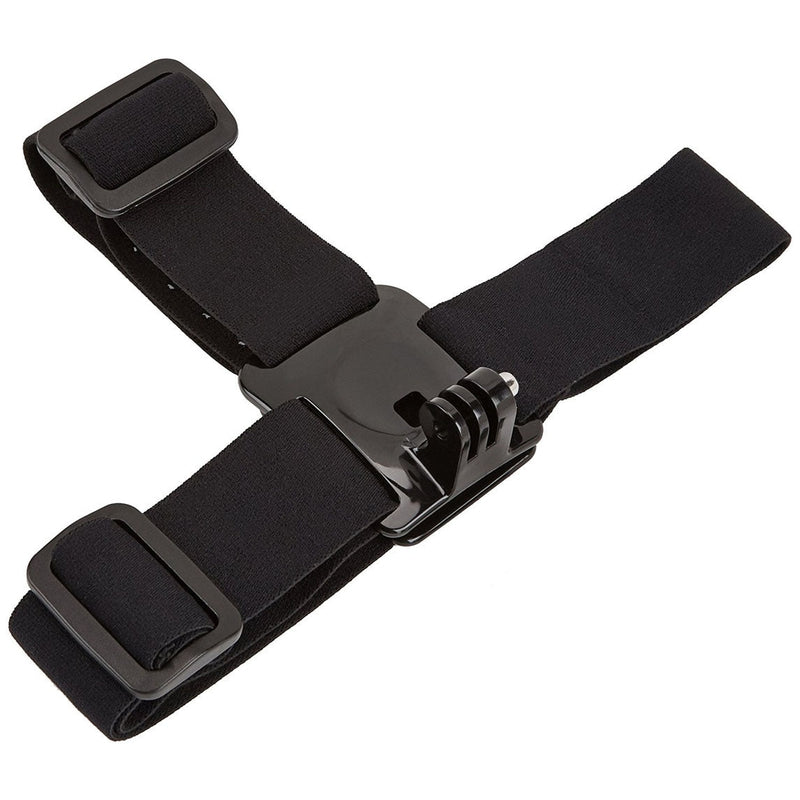 Head mount for action cameras with tooth plate bracket