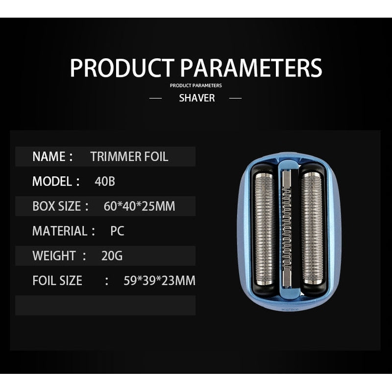 Braun CoolTec replacement head side angle