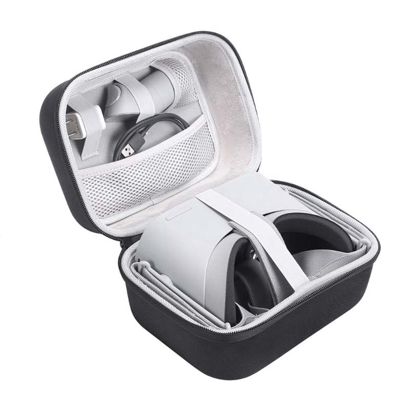 Shockproof VR case for Oculus Go open view