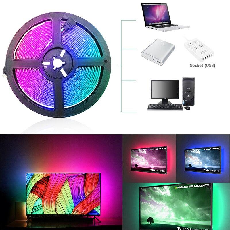USB LED Strip 3M for TV/Screen light effect-Sparts NZ
