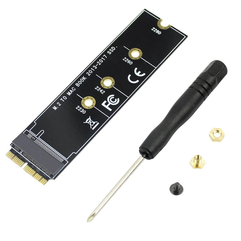 key PCIe AHCI SSD Adapter Card MACBOOK Air Pro