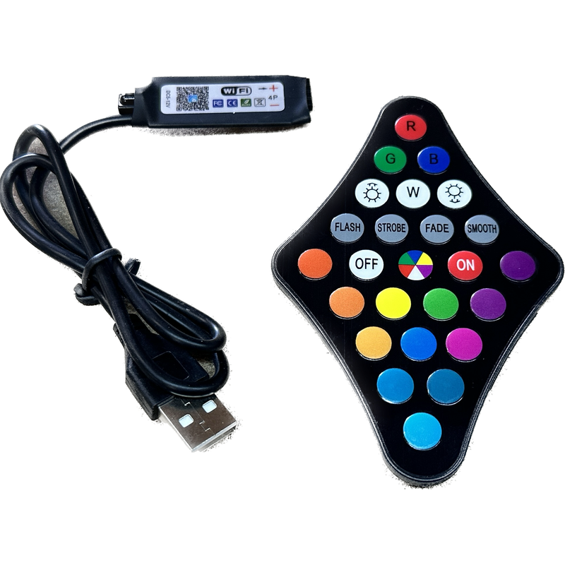 5m USB RGB LED Strip Pack as seen on TikTok
