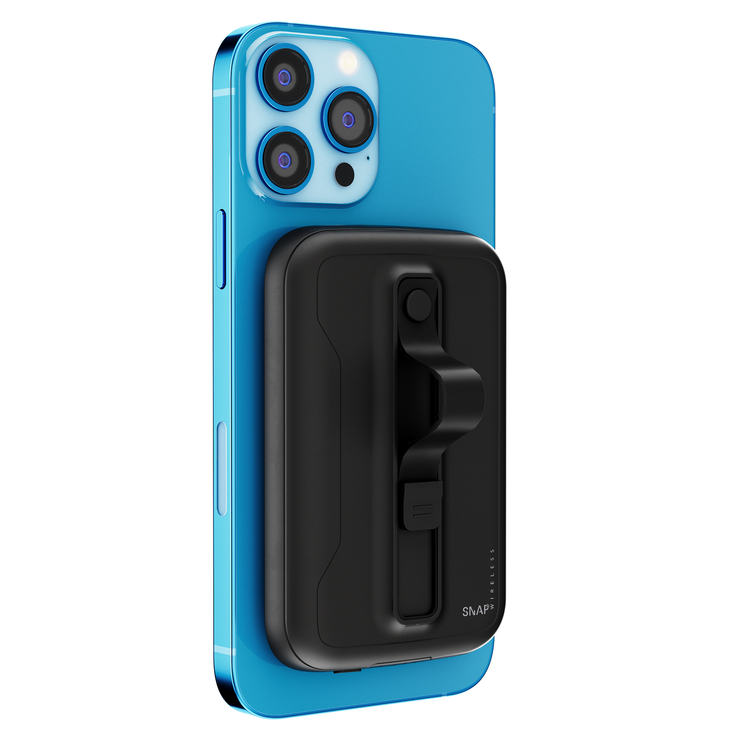 SnapWireless PowerPack Mini 5000mAh magnetic power bank - Midnight Black