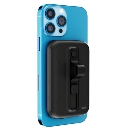 SnapWireless PowerPack Mini 5000mAh magnetic power bank - Midnight Black