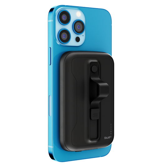 SnapWireless PowerPack Mini 5000mAh magnetic power bank - Midnight Black