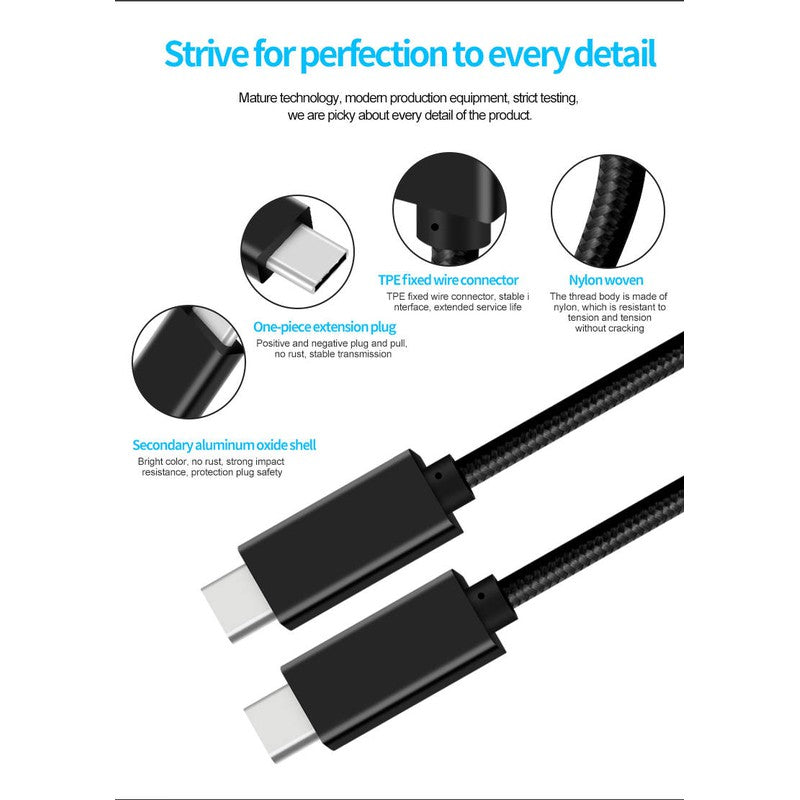 Usb C Cable Color Code Iphone Charger Positive Negative Vention